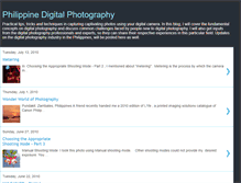 Tablet Screenshot of digitalphotographyphilippines.blogspot.com