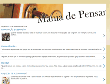 Tablet Screenshot of mania-de-pensar.blogspot.com