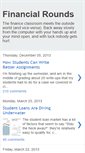 Mobile Screenshot of financialrounds.blogspot.com