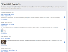 Tablet Screenshot of financialrounds.blogspot.com