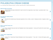 Tablet Screenshot of philadelphia-creamcheese.blogspot.com