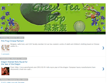 Tablet Screenshot of greenteapop.blogspot.com