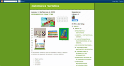 Desktop Screenshot of matematicaventenitarecreativa.blogspot.com