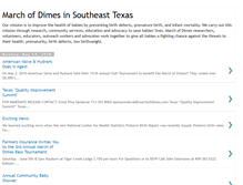 Tablet Screenshot of beaumontmarchofdimes.blogspot.com