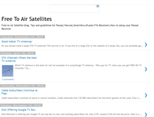 Tablet Screenshot of free-to-air-satellites.blogspot.com