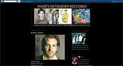 Desktop Screenshot of angiesautographs.blogspot.com