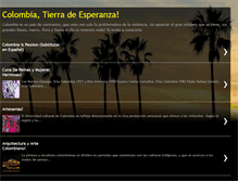 Tablet Screenshot of colombiatierradeesperanza.blogspot.com