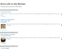 Tablet Screenshot of erinslifeinthekitchen.blogspot.com