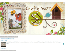 Tablet Screenshot of craftybuzz.blogspot.com