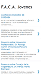 Mobile Screenshot of facajoven.blogspot.com