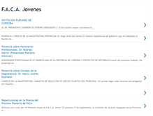 Tablet Screenshot of facajoven.blogspot.com