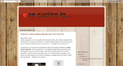 Desktop Screenshot of esecucinoio.blogspot.com