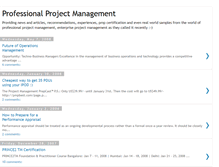 Tablet Screenshot of pm-professional.blogspot.com