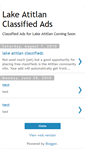 Mobile Screenshot of lakeatitlanclassifiedads.blogspot.com