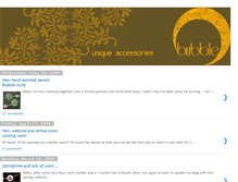 Tablet Screenshot of bubbleunique.blogspot.com