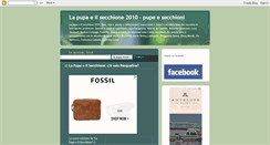 Desktop Screenshot of lapupaeilsecchione.blogspot.com