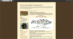 Desktop Screenshot of interculturalidadeinmigracion.blogspot.com