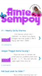 Mobile Screenshot of ainiesempoy.blogspot.com