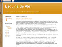 Tablet Screenshot of esquinadeale.blogspot.com