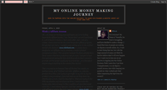 Desktop Screenshot of makeathomemoney.blogspot.com