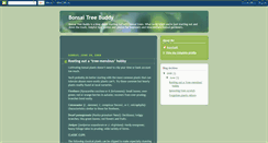 Desktop Screenshot of bonsaitreebuddy.blogspot.com