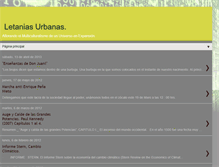 Tablet Screenshot of letaniasurbanas.blogspot.com