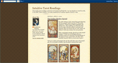 Desktop Screenshot of intuitivetarotreadings.blogspot.com