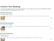 Tablet Screenshot of intuitivetarotreadings.blogspot.com