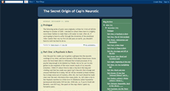 Desktop Screenshot of capnneuroticorigin.blogspot.com