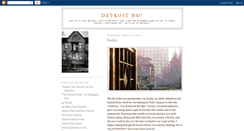Desktop Screenshot of detroitho.blogspot.com