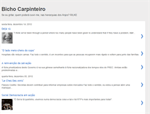 Tablet Screenshot of bichos-carpinteiros.blogspot.com