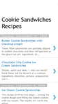 Mobile Screenshot of cookiesandwichesrecipes.blogspot.com