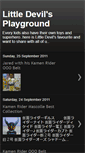 Mobile Screenshot of littledevilsplayground.blogspot.com