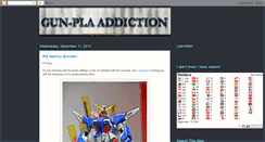 Desktop Screenshot of gunplaaddict.blogspot.com