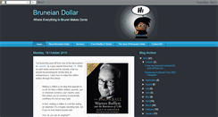 Desktop Screenshot of bruneiandollar.blogspot.com