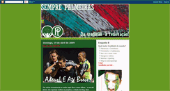 Desktop Screenshot of gruposemprepalmeiras.blogspot.com