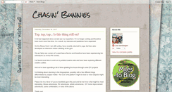 Desktop Screenshot of chasinbunnies.blogspot.com