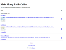Tablet Screenshot of makemoneyeasilyonline.blogspot.com