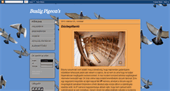 Desktop Screenshot of busligpigeon.blogspot.com