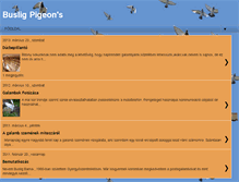 Tablet Screenshot of busligpigeon.blogspot.com
