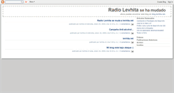 Desktop Screenshot of levhita.blogspot.com