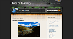 Desktop Screenshot of huesofinsanity.blogspot.com
