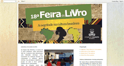 Desktop Screenshot of feiradolivrorosario.blogspot.com