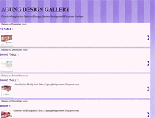 Tablet Screenshot of agungdesigngallery.blogspot.com