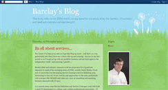 Desktop Screenshot of barclayrae.blogspot.com