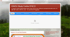 Desktop Screenshot of ignou-0742.blogspot.com