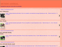 Tablet Screenshot of mundoanimal-monica.blogspot.com