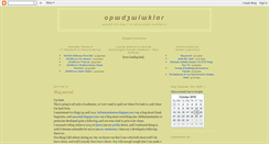 Desktop Screenshot of opuculuk.blogspot.com