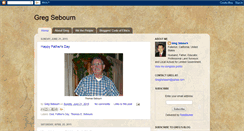 Desktop Screenshot of gregsebourn.blogspot.com