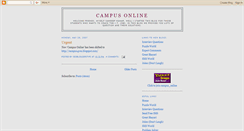 Desktop Screenshot of mockcampus.blogspot.com